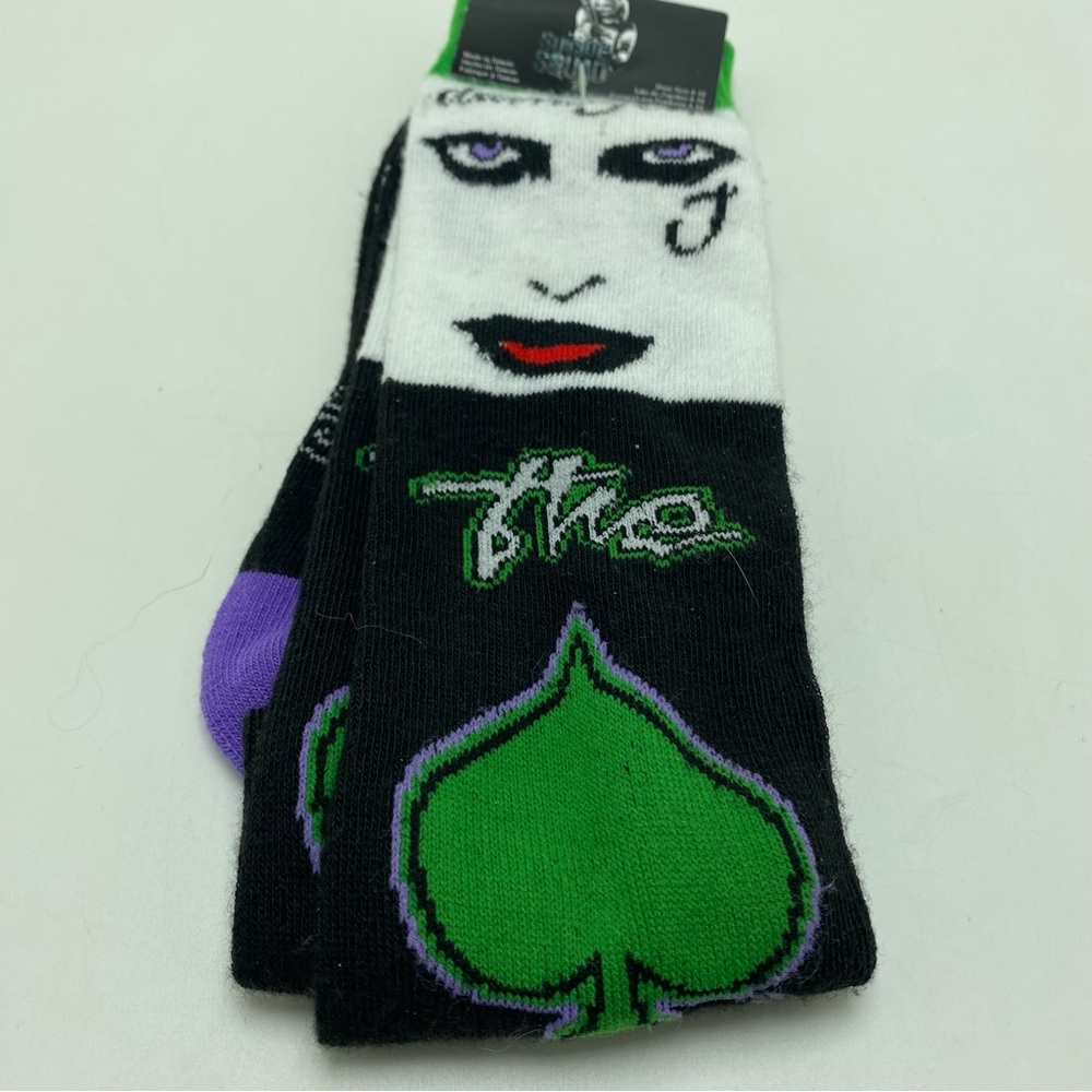 NEW Suicide Squad DC Comics Joker Socks